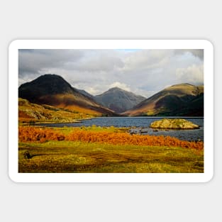 Wastwater English Lake District Sticker